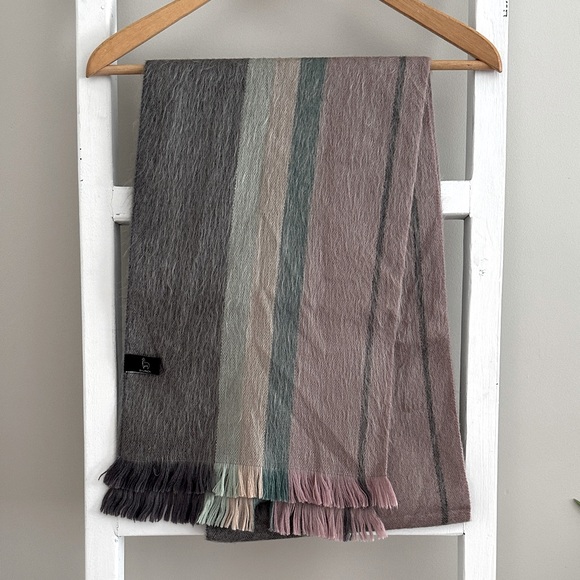 Shupaca Alpaca Blend Striped Scarf - Picture 1 of 5